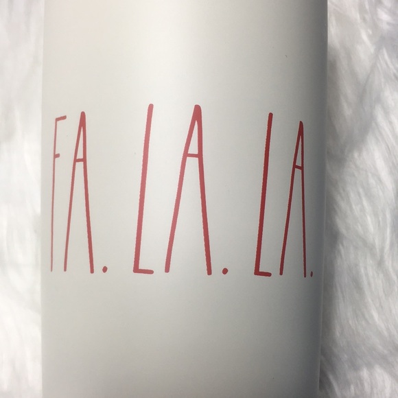 Rae Dunn Christmas FaLaLa Insulated To Go Cup 17oz - Picture 2 of 6